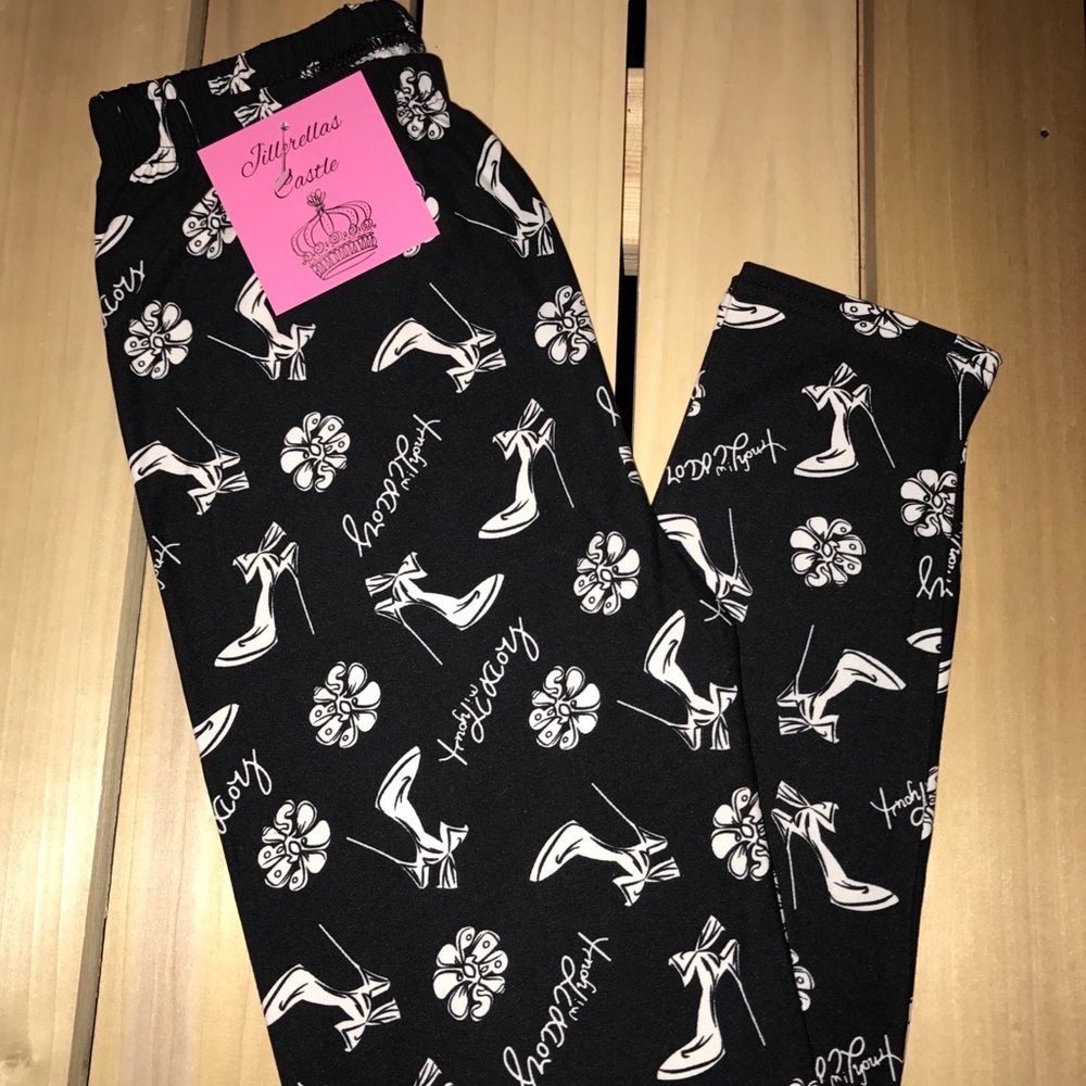 Leggings Paris Shopping Spree One Size New